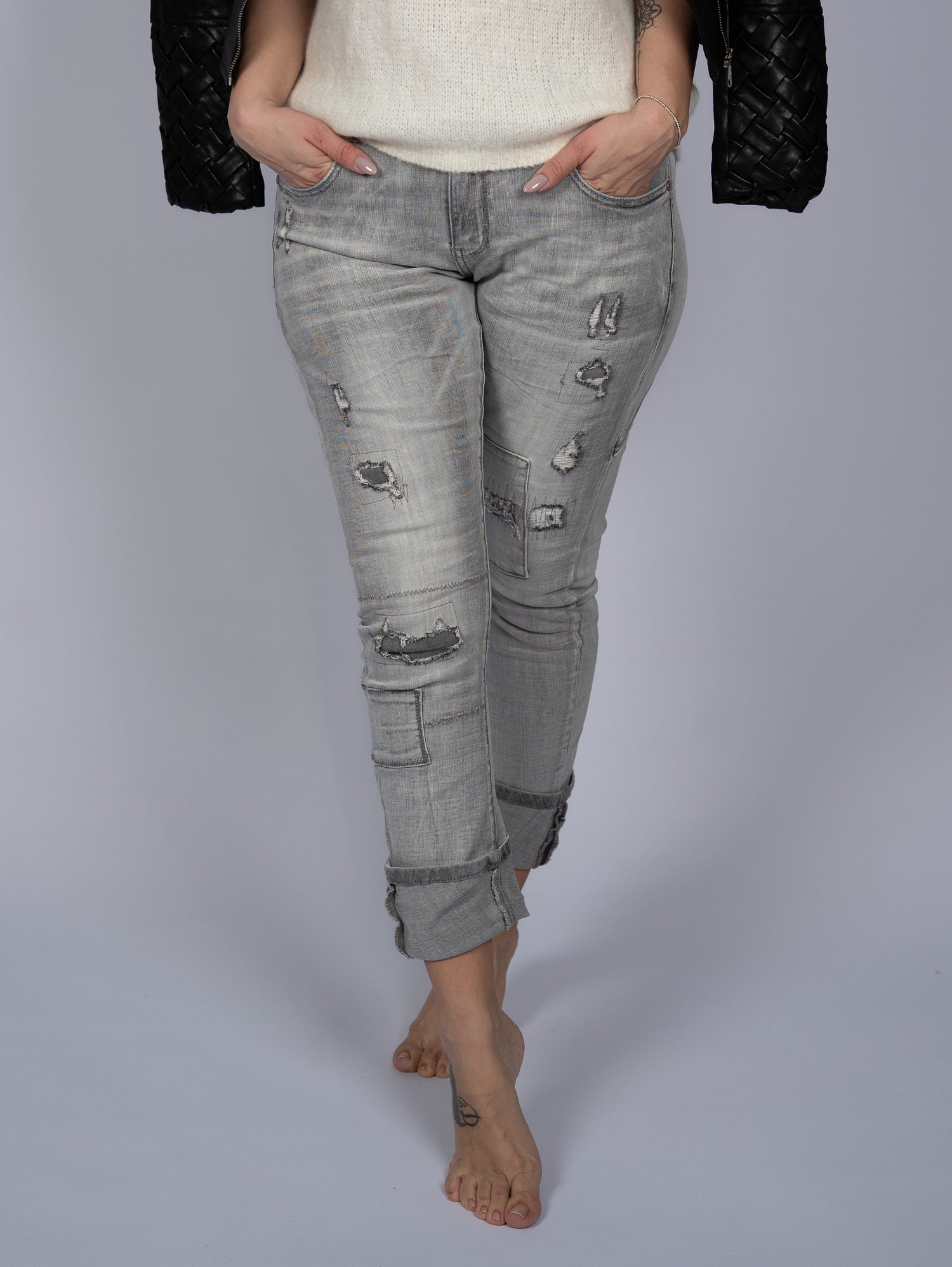Jeans Baggy Grey